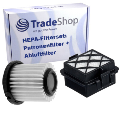 2in1 Set: Patronenfilter + Abluftfilter für Kärcher VC 5 Cordless Premium