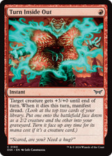 x4 Turn Inside Out DSK Duskmourn MTG 160 COMMON M/NM 4x