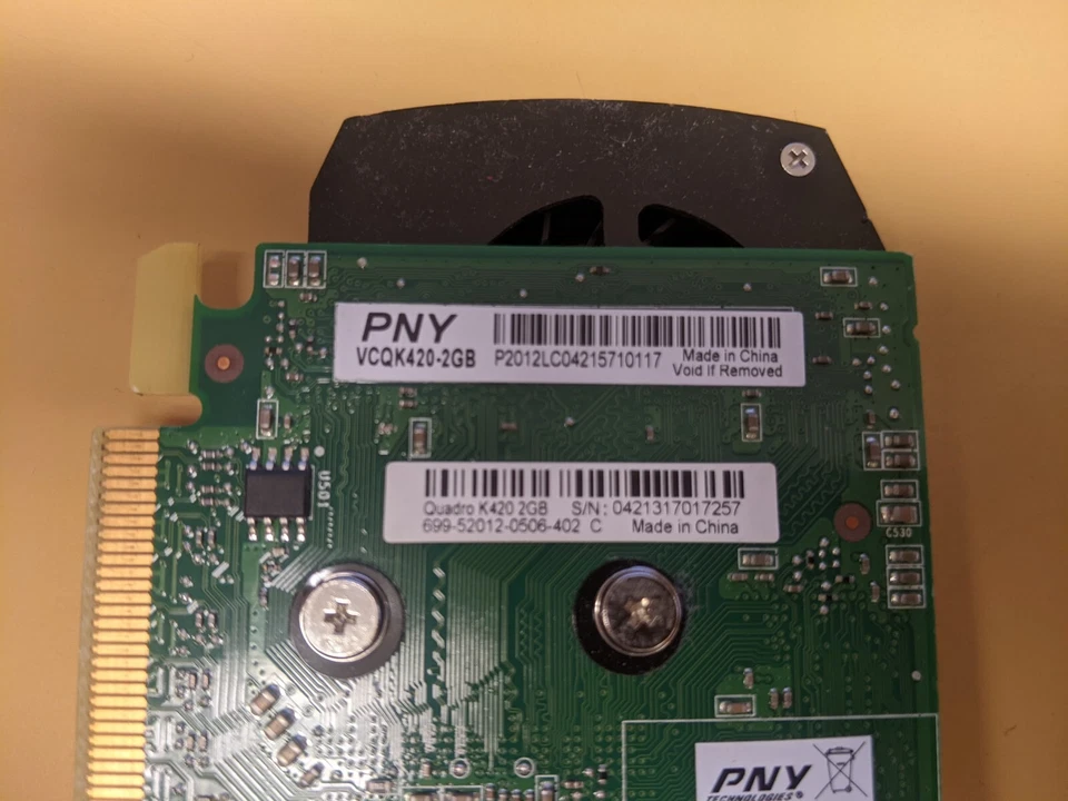 Nvidia Quadro K420 2 GB PC desktop Graphics Cards with DisplayPort & DVI - USED - Image 4 of 4