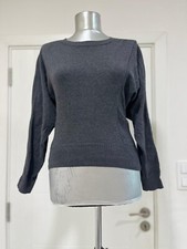 AllSaints Women Tide Jumper Sweater UK10 EU38 100% Cotton Rare Grey All Saints