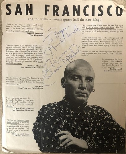 Cameron Mitchell- Signed magazine article