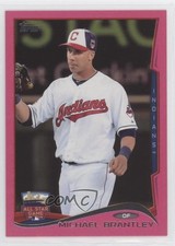 2014 Topps Update All-Star Pink 4/50 Michael Brantley #US-176 0a4v
