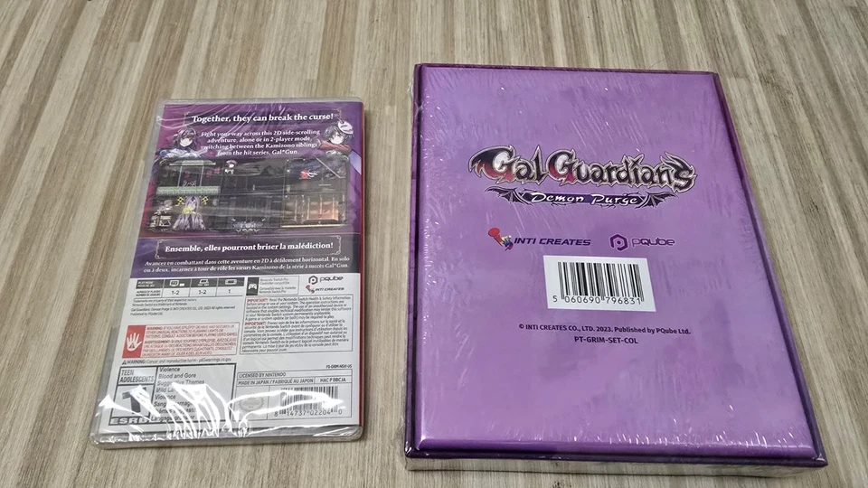 Gal Guardians Demon Purge Collector's Edition Nintendo Switch NEW Inti Creates - Image 4 of 4