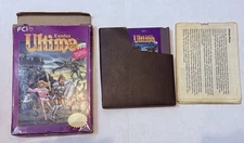 Nintendo NES Ultima Exodus Video Game. Ultima III Fantasy RPG Box Cart Manual