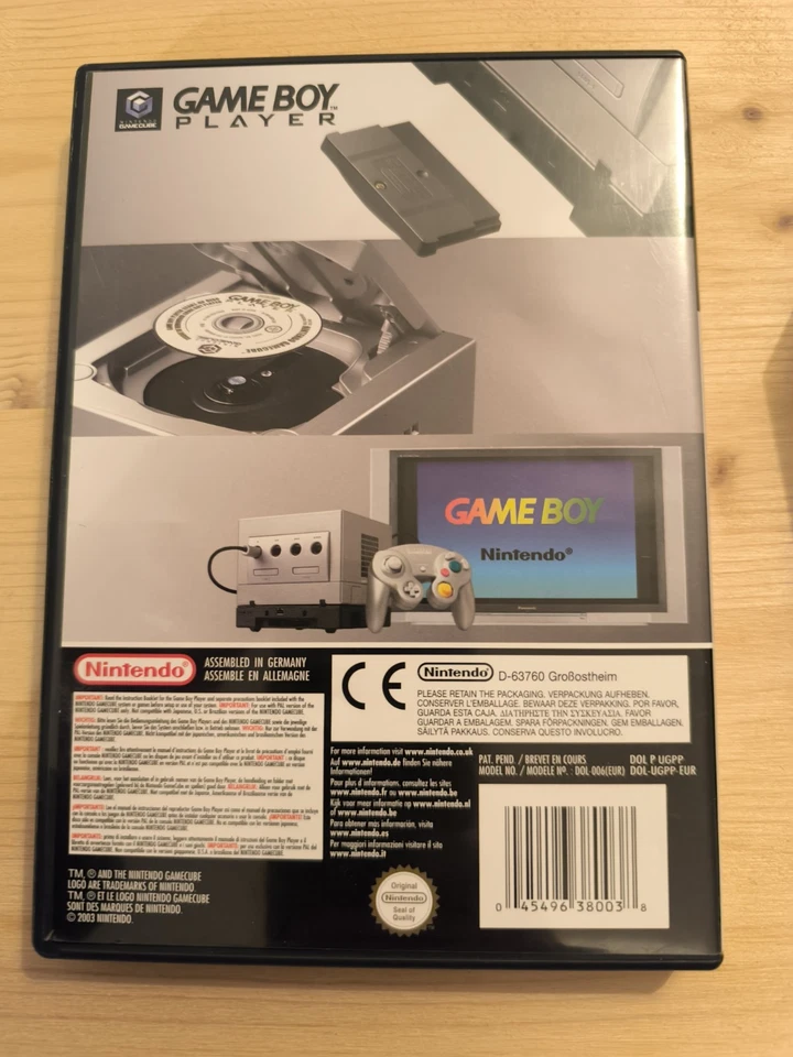 Game Boy Player Nintendo Gamecube PAL EUR CD État Parfait GameBoy GB GC  - Photo 4/4