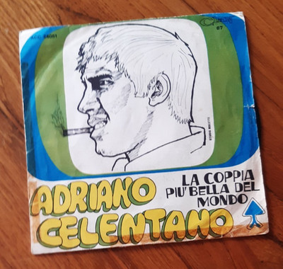ADRIANO CELENTANO - DAS MEISTE PAAR DER WELT / TURN (VINYL 45 UMDREHUNGEN 7'')