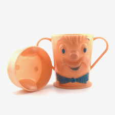 Vintage Baby Sippy Cup 1950s The Weaning Cup Corp Made in USA