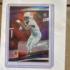 Panini 2022 Prestige Tyquan Thornton #395 Patriots Xtra Points Blue Auto /99