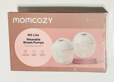 Momcozy M5 Lite Hands Free Rechargeable Double Wearable Breast Pump New 