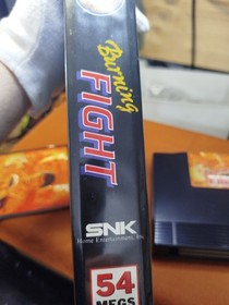 Neo Geo Aes Snk.  Burning fight Game For Console Original USA