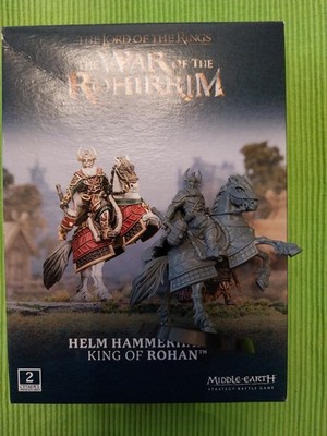 Helm Hammerhand beritten - Plastik zusammengebaut - Rohirrim Rohan - GW HDR