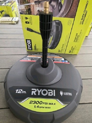 #ad RYOBI 12 in. 2300 PSI Electric Pressure Washers Surface Cleaner RY31012 $19.99