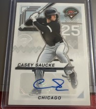 2025 Panini Prospect Edition - Casey Saucke Prizm Auto Chicago White Sox