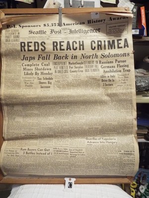 Seattle Post-Intelligencer Sunday, 1943 October 31.  (C)