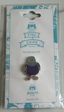 Jellycat London Leicester Pigeon Enamel Pin Badge NEW 