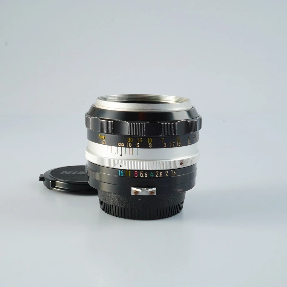 VERY GOOD Nikon Non Ai NIKKOR-S Auto 50mm F/1.4 Prime Lens