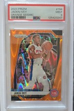 2024-25 Panini Prizm - Jaden Ivey #194 Orange Seismic Prizm /199