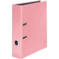 Falken Ordner Din A4 Pastellcolor Flamingo-Pink 8Cm Breit Ringordner Aktenordner