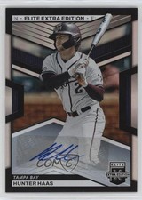 2023 Panini Elite Extra Edition Signatures Hunter Haas #60 Auto 10vh
