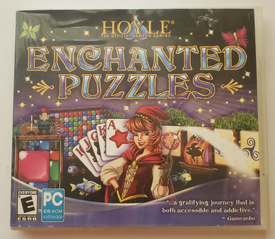 Hoyle: Enchanted Puzzles, for Windows (PC, CD-ROM, 2008), See Description