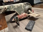 Vintage 1996 Star Wars Slave 1 Hasbro + Boba Fett Figure Han Solo