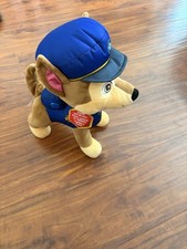 Paw Patrol Talking Chase 30.5 Cm Tall Interactive Plush Toy Whit Sound Tested