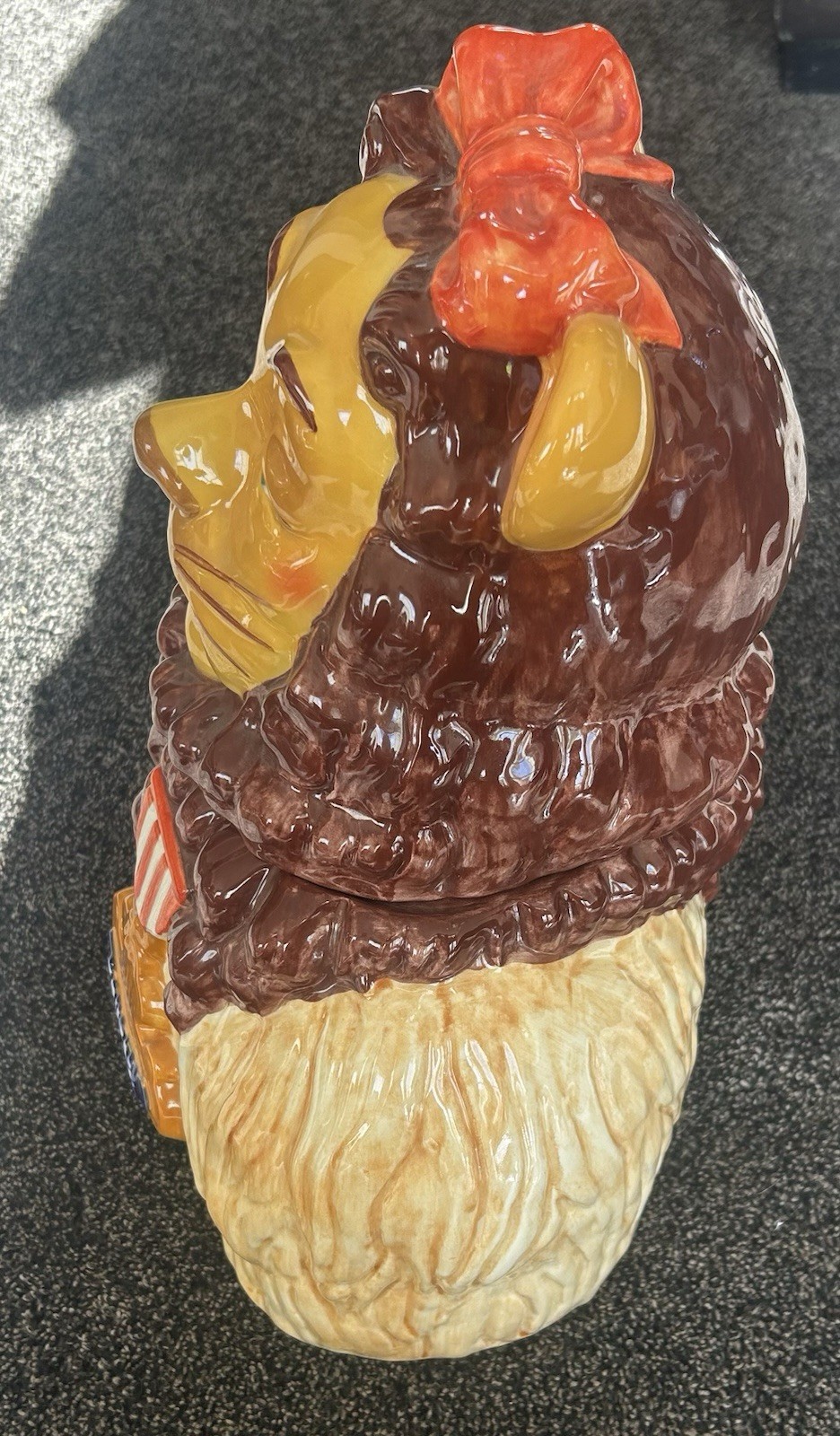 Treasure Craft Star Jars Wizard Of Oz Cookie Jar Cowardly Lion #/ 1930 Mint