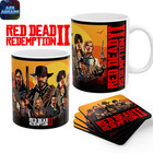 Red Dead Redemption 2, tasse gaming v5 - illustration Arthur Morgan RDR2 - coffret cadeau
