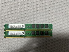 Kingston 8 GB RAM (2 x 4 GB) KVR16N11S8/4 DDR3 1600 PC3-12800U basso profilo