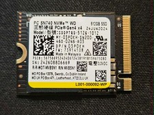 WD PC SN740 512GB NVMe M.2 2230 SSD – 100% Health – ONLY 6 HOURS!!