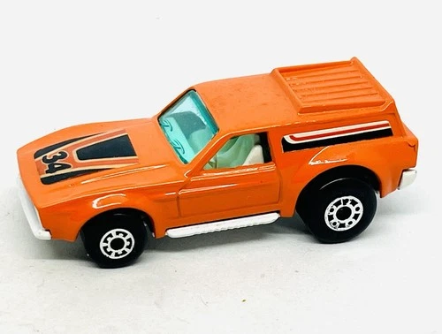 Matchbox Lesney Superfast 34 Vantastic, orange, without engine, labels, mint!