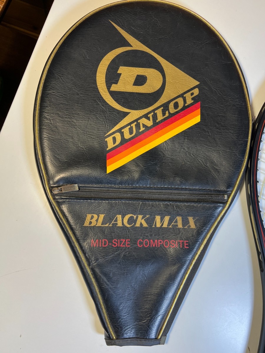 Vintage 1980s 1980s BLACK MAX Black-Max Dunlop Graphite Glass