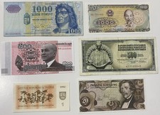 Lotto banconote mondiali-World-stati e annate varie-circolate/FDS da collezione