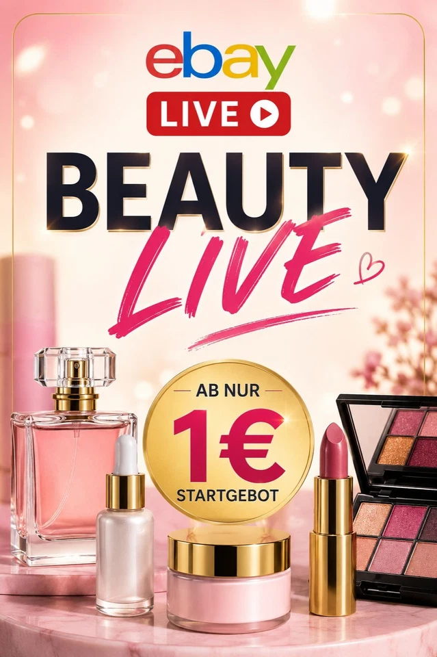 🔥 BEAUTY LIVE: Pflege, Parfum & Make-Up ab 1 €! 💄✨