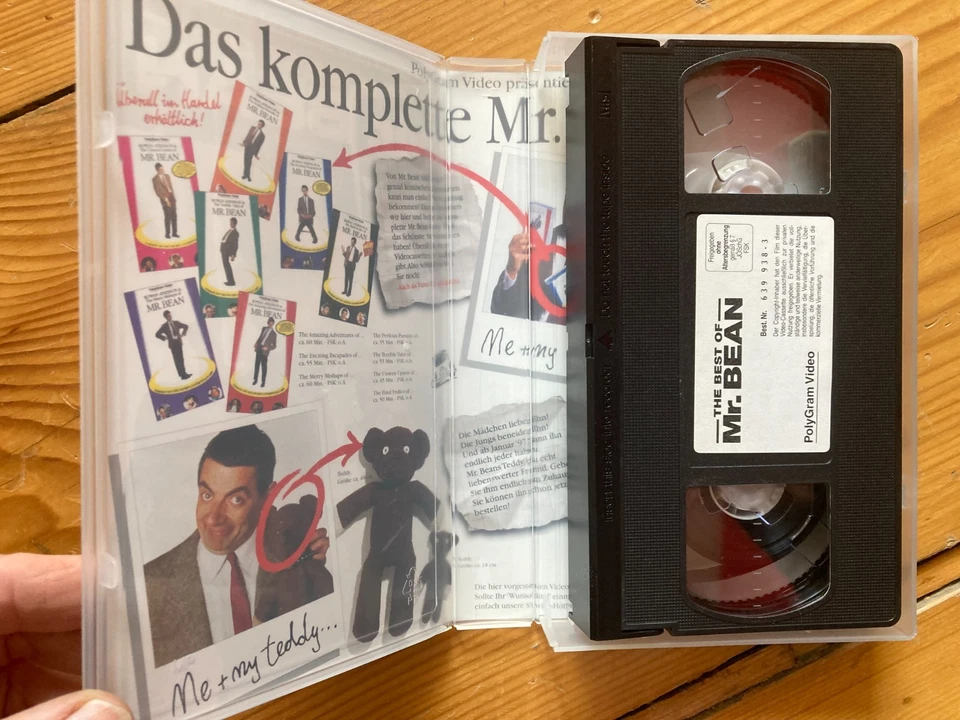 The Best of Mr. Bean - Original mit deutschen Untertiteln (Rowan Atkinson) VHS - Bild 3 von 3