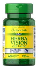 Puritan's Pride Herbavision with Lutein and Bilberry - 60 Softgels