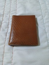 Vintage DAVY Wallet BROWN Elephant Leather
