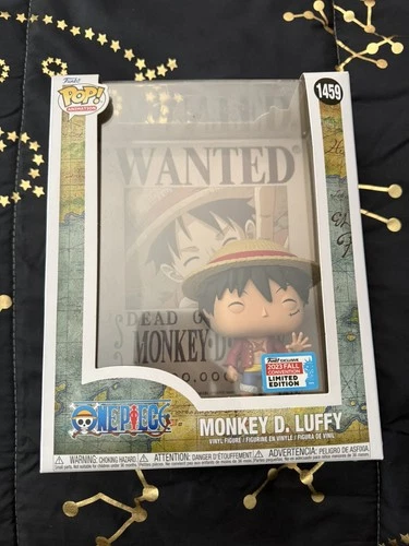 Funko Pop! Animation: One Piece Monkey D. Luffy Wanted Poster NYCC Shared Exc