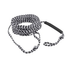 60ft 3K Boat Tow Rope with Foam Handle for Hoses Wakeboard Was