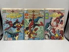 1991 Marvel The Vibranium Vendetta 3 Part Annual Crossover Spider-Man Very Good