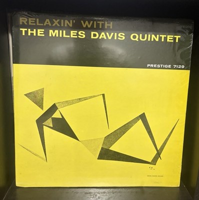 Miles Davis Quintet Relaxin' Prestige RVG (EX/EX) In Shrink Never Played 1964
