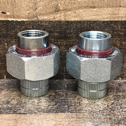 1/2 in. FPT x 1/2 in. Dia. FPT Galvanized Steel Dielectric Union *Lot Of 2*