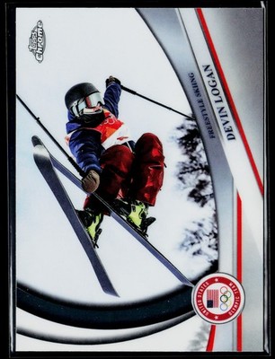 2026 Topps Chrome U.S. Winter Olympic & Paralympic Team Hopefuls #43 Devin Logan