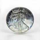 1999-P Proof American Silver Eagle Mirror Fields 1 OZ Fine Silver US Mint Proof