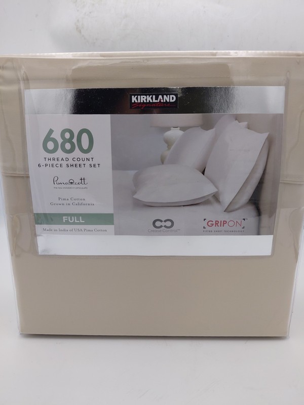 Costco Kirkland 100% Cotton Percale Sheets