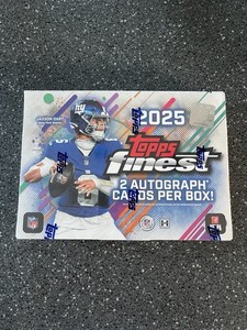 2025 Topps Finest Football NFL Factory Sealed Hobby Box In Hand Ready to Ship