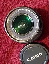 Canon EF-S 18-55mm F3.5-5.6 Autofocus Zoom Lens with Caps