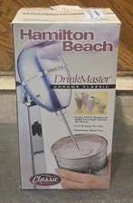 Hamilton Beach DrinkMaster Chrome Classic Mixer Milkshake Maker 730C