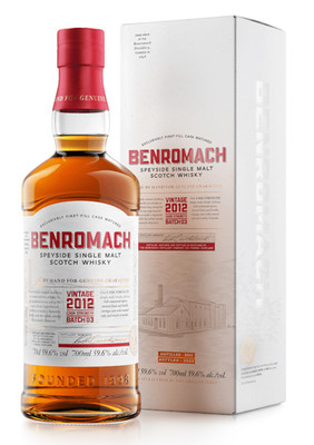 (125,27 /l) Benromach Vintage 2012 Cask Strength Batch 03 Single Malt Scotch Whi
