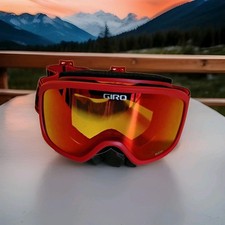 Giro Buster Kids Ski Snowboard Goggles Red Giro Youth Medium Excellent